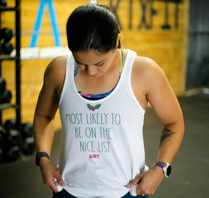 KFT Holiday Jersey Tanks - Nice List