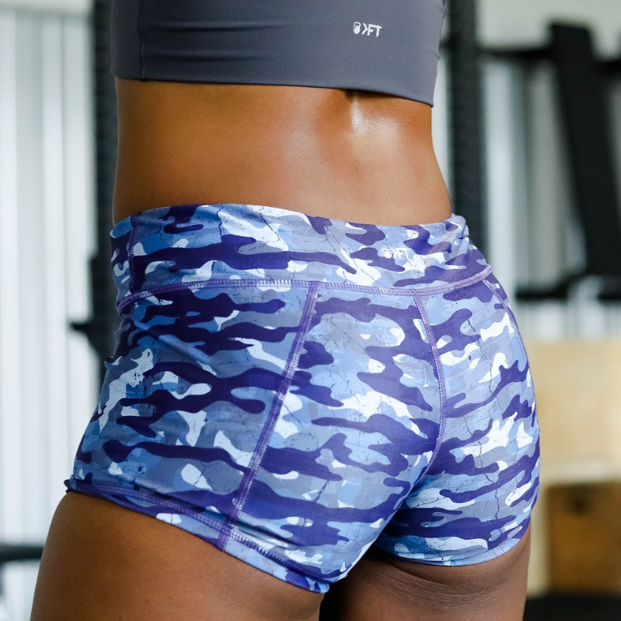 Camo hot sale workout shorts